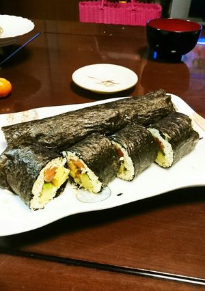 糖質オフ　豆腐で作る恵方巻き-レシピのメイン写真