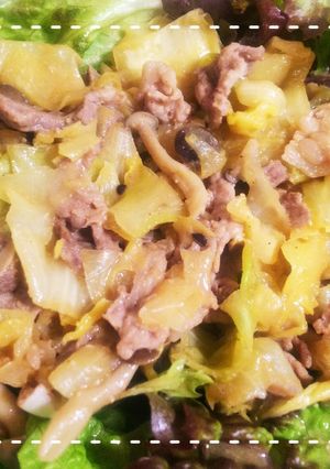 簡単！きゃべつとしめじの豚肉みそ炒め-レシピのメイン写真