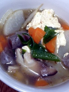 けんちん汁 ~身近な材料たけで簡単に♪~-レシピのメイン写真
