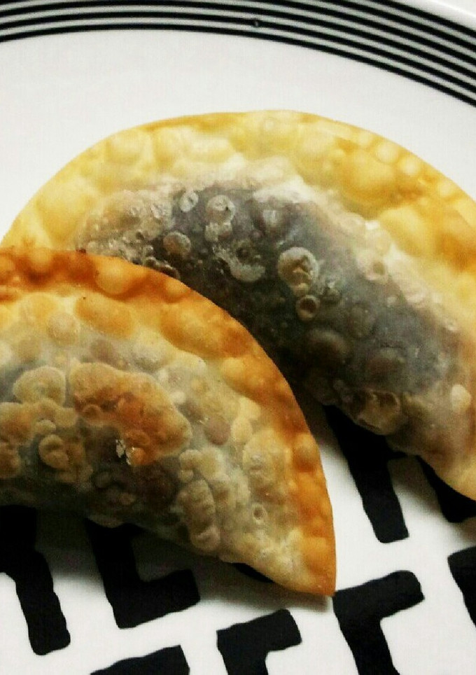 あんこﾊﾟｲ風♡餃子の皮で簡単!!-レシピのメイン写真