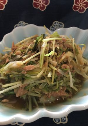 水菜のさっと煮-レシピのメイン写真
