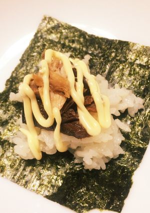 サバの煮付けで手まきごはん-レシピのメイン写真