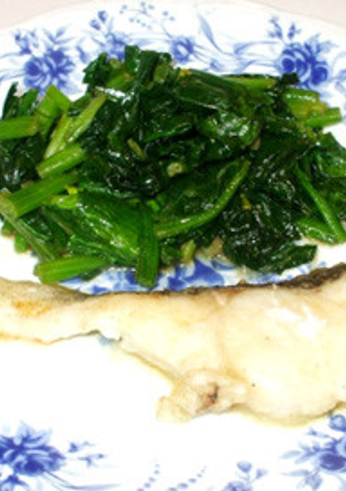 簡単♪魚鱈のムニエル♪ほうれん草炒め物-レシピのメイン写真