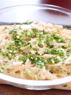 レンジでチンするだけ!蓮根のきんぴら風-レシピのメイン写真