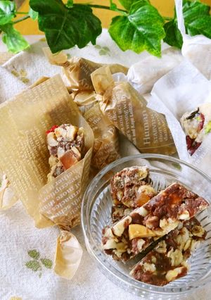 ピーナッツとシリアルのチョコレートバー-レシピのメイン写真