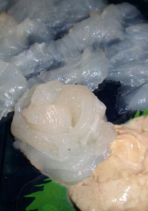 かわはぎの刺身を肝で食べてみよう！！-レシピのメイン写真