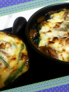 余ったカレーでグリルドチキン焼きカレー♬-レシピのメイン写真