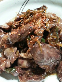 鶏ハツのしぐれ煮-レシピのメイン写真
