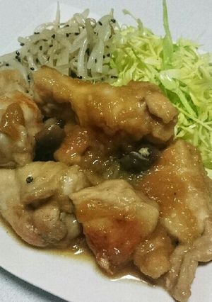 とろとろ、鶏肉の和風たまねぎソース-レシピのメイン写真