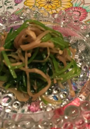 干エノキと三ッ葉のさわやか和え-レシピのメイン写真