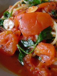 パスタ★シンプルフレッシュトマト-レシピのメイン写真