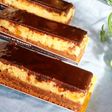 レモンピールいり♡2色のブラウニーケーキ