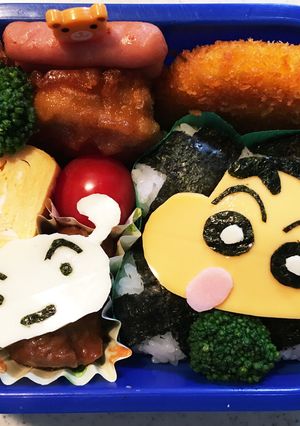 ☆キャラ弁☆クレヨンしんちゃん-レシピのメイン写真