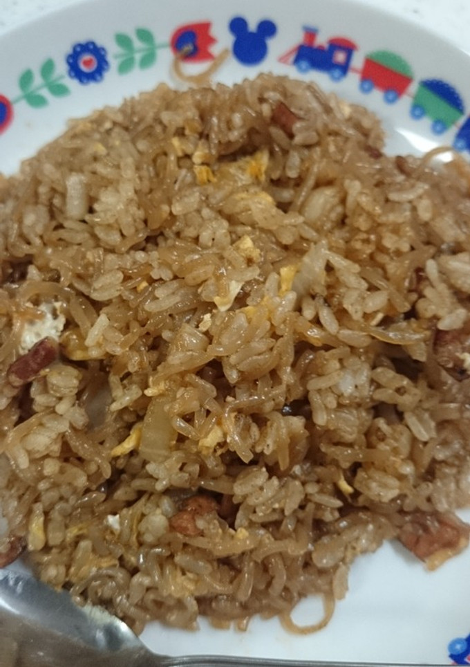 しらたき焼きそば飯♪-レシピのメイン写真