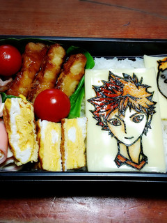 海苔アート キャラ弁 ハイキュー-レシピのメイン写真