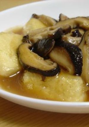 豆腐としいたけで絶品あげだし豆腐風-レシピのメイン写真