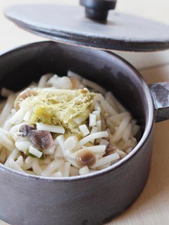 【離乳食後期】とろろ昆布とキノコのうどん-レシピのメイン写真