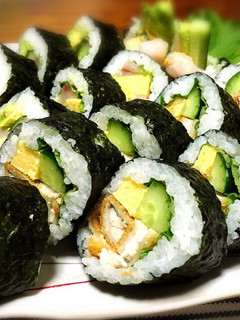 簡単!アボカド諸々の恵方巻き☆-レシピのメイン写真