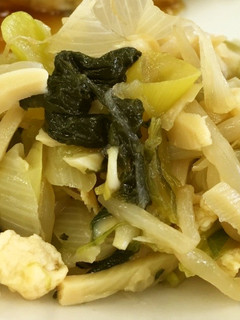 青菜とたけのこの炒め物-レシピのメイン写真