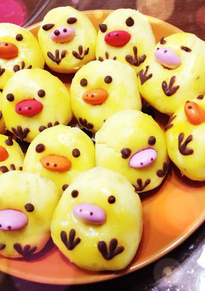 簡単♡かわいい！ひよこのスイートポテト-レシピのメイン写真