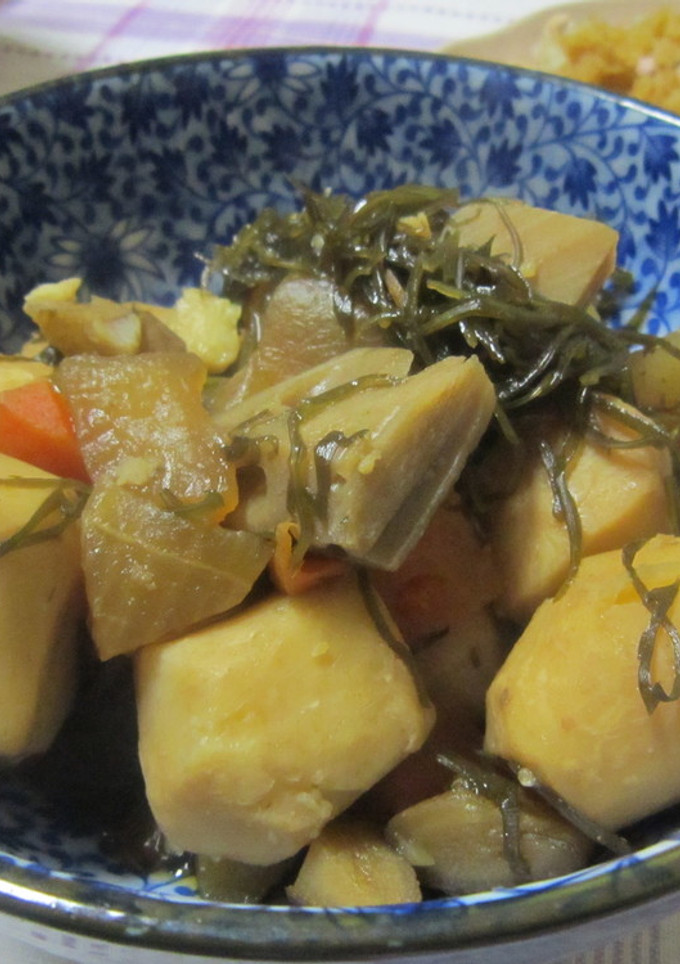 伝承料理　糸昆布と根菜の煮物-レシピのメイン写真