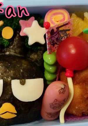 キャラ弁 ばつ丸 サンリオ-レシピのメイン写真
