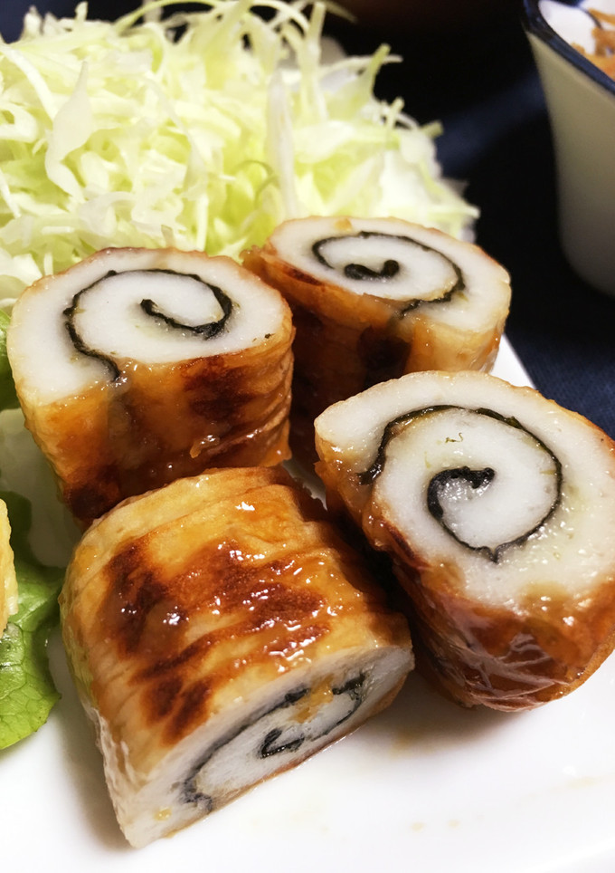 ちくわの海苔チーズ巻き（すき焼き味）-レシピのメイン写真