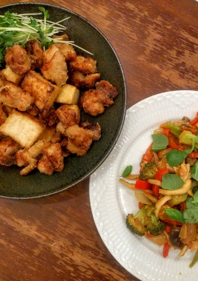 ちょっとの鶏肉と厚揚げのボリューム唐揚げ-レシピのメイン写真