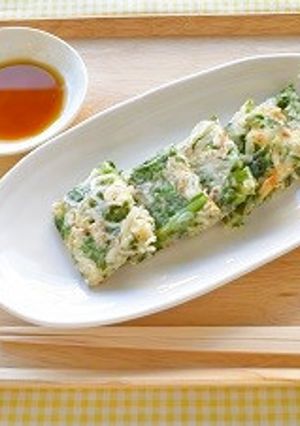 春菊と切り干し大根のチヂミ-レシピのメイン写真
