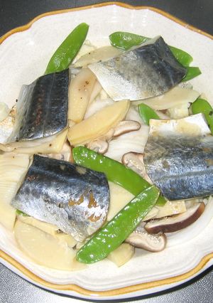 鰆と野菜のレンジ蒸し-レシピのメイン写真