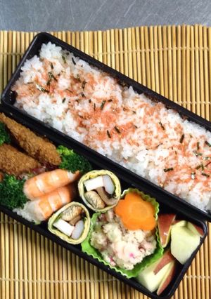 中高生のお弁当2月4日-レシピのメイン写真