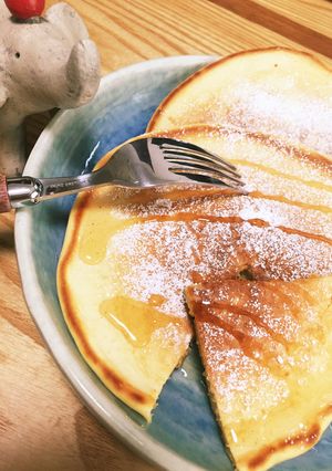 ふっくら基本のパンケーキ-レシピのメイン写真