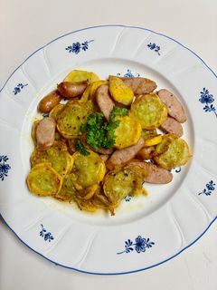 簡単⭐︎美味しいズッキーニとウインナー炒め-レシピのメイン写真