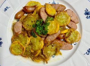簡単⭐︎美味しいズッキーニとウインナー炒め-レシピのメイン写真