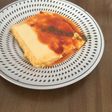 チーズがとろける四角のオムレツ