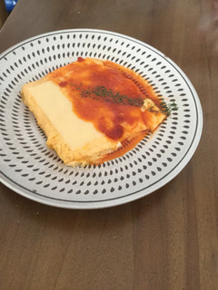 チーズがとろける四角のオムレツ-レシピのメイン写真