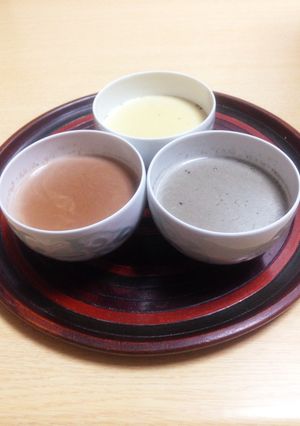 レンジde3色味濃厚大人プリン-レシピのメイン写真