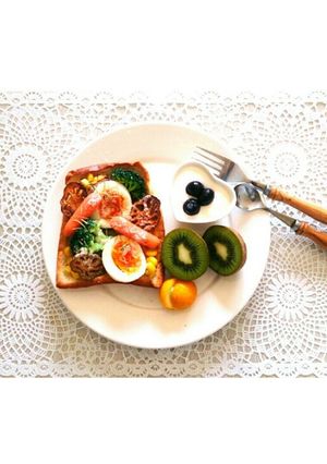 いろいろのっけトースト-レシピのメイン写真