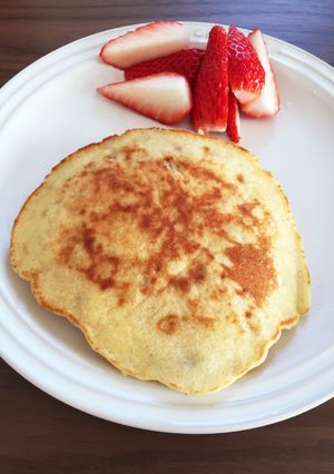 グルテンフリーのバナナパンケーキ-レシピのメイン写真