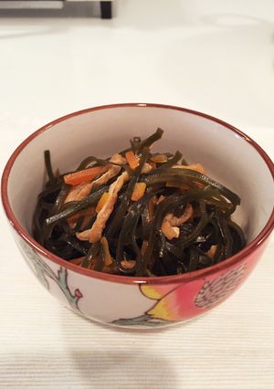 沖縄の味!切昆布の炒め煮-レシピのメイン写真