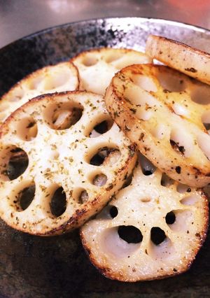 簡単焼きレンコン-レシピのメイン写真