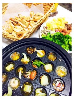 たこ焼き器で簡単アヒージョパーティー♪-レシピのメイン写真