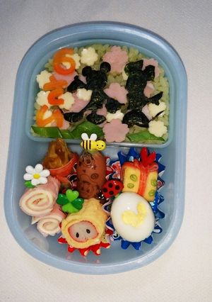 バースデイお弁当-レシピのメイン写真