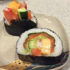 豪華☆海鮮恵方巻き-レシピのメイン写真