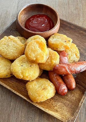 【パーティ】じゃがいも丸め揚げ【つまみ】-レシピのメイン写真