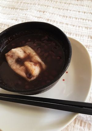 母のレシピ：ぜんざい　小豆の炊き方-レシピのメイン写真