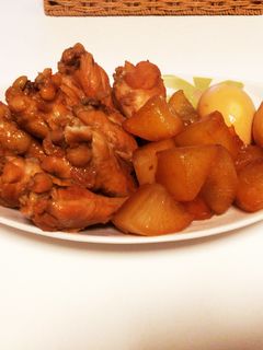 手羽元と大根の照り煮-レシピのメイン写真