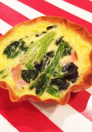 ギョウザの皮de簡単お弁当キッシュ-レシピのメイン写真