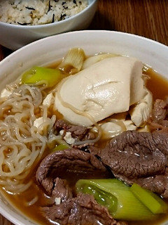 簡単我が家の肉豆腐♪-レシピのメイン写真