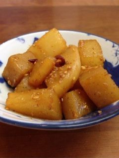大根とこんにゃくの炒り煮-レシピのメイン写真